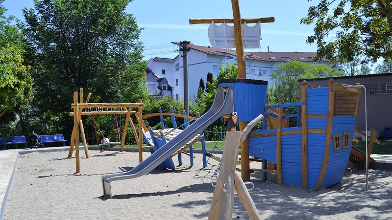 Spielplatz-Blaustein